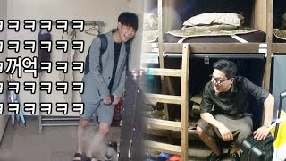 정준영, 충격적인 숙소의 자태에 ‘실성한 웃음’ @미운 우리 새끼 45회 20170716