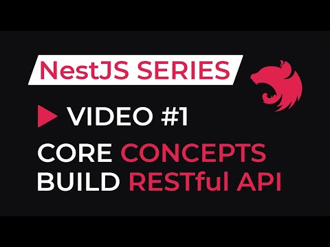NestJS Beginners Guide - Part 1: Core Concepts and REST API