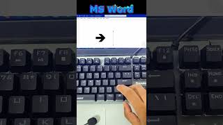 Insert Arrows in MS Word WITHOUT the Insert Menu – This Shortcut Feels Like a Cheat Code! #word #tip