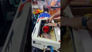 Egal RC boat gasoline with Hotrc remote control
