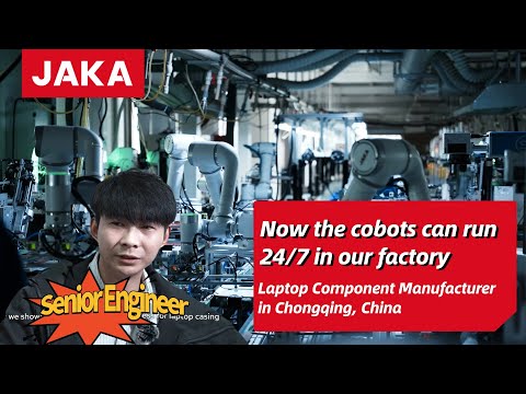More than 80 JAKA cobots have been deployed at this leading Laptop component manufacturer!