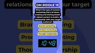 You think you know Digital Marketing? test it now! Quiz-19