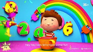 Count to 10 with Dancing Numbers! | Fun Learning Song for Kids @TwinkleTime_Kids