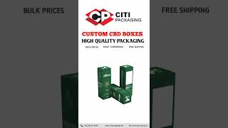 Custom CBD Boxes | Safe, Stylish & Premium Packaging#CBDBoxes #CustomPackaging #CBDPackaging #Shorts