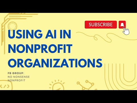 Using AI in Nonprofit Organizations