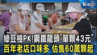 綠豆椪PK!鋼鐵龍頭「單顆43元」.百年老店口味多 估售60萬顆起 ｜TVBS新聞 @TVBSNEWS02