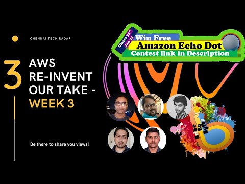 AWS Re-Invent 2020 Week 3 - Indian Community Recap Live | DevOps