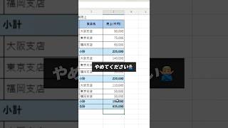 SUM関数よりも便利関数 #エクセル #エクセル初心者 #excel #エクセル関数 #事務職