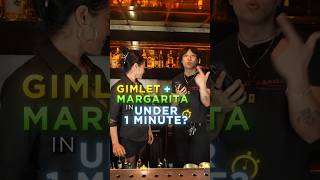1分チャレンジ：バーテンダースモークウータック #バーテンダー #バーテンダー #カクテル #ミクソロジー #チャレンジ