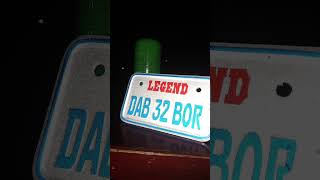 Dab 32 bor number plate for bike 😜🥰😎😎😎