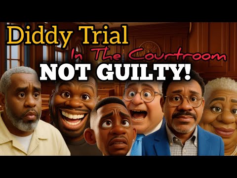 Diddy Reacts To His Verdict NOT GUILTY Along 50cent, Judge Mathis, Luenell & Boosie(Pixar Animation)