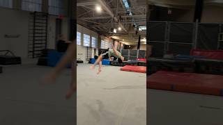 New combo! #gymnast #tumbling #acrobatics