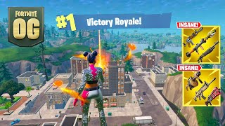 Fortnite OG Season 2 | High Kill Solo Vs Squads Win Gameplay Full Game (Ps4 Controller)
