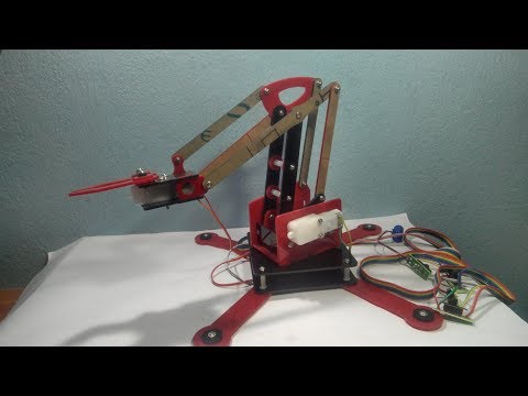 How To Build A Simple  Robotic Arm (Full DIY Tutorial )