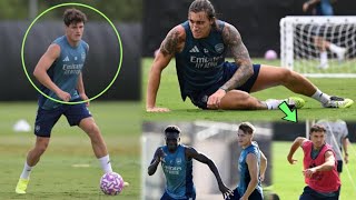 INSIDE TRAINING | Arsenal's Pre-Season Heats Up as Arteta Drives Fitness and Squad Cohesion
