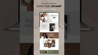 Wix Website Design | Home Page Revamp ✨