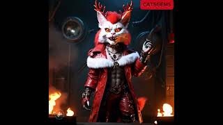 Marry Christmas 2024 #cats #cat #catlovers #catvideos #cute #unny #memes #aicat #catstories #aicat
