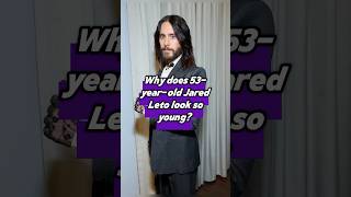 Why does 53-year-old Jared Leto look so young? #JaredLeto #CameronDiaz #celebrity #young  #usa #fyp