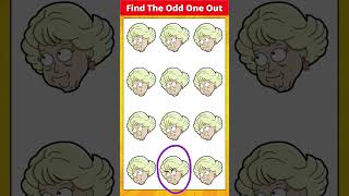 FIND THE ODD RICK & MORTY OUT 🛑💥#shorts #howgoodareyoureyes #canyouquiz #puzzlegame #rickandmorty #8
