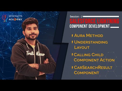 Aura Methods in Lightning Component | Parent to Child Communication | Understanding Layouts - Day 7