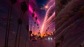 Amazing sky view 🌌✨#amazing #beautiful #aurora #AuroraMagic #skyglow #SkyMagic