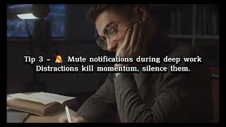 5 Productivity Hacks That Actually Work | Boost Focus & Get More Done!