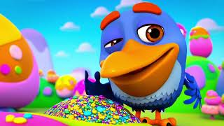 Crow with a Shiny Stone 🪙 | Clever Crow Nursery Rhyme | @Rhymegardentv1 