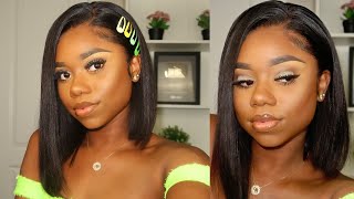 90's Inspired Bob Cut With Snap Clips | WowAfrican | Chev B.