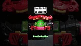 Henshin Belt DX Gavv Belt "Double Gochizo" #shots #kamen #kamenridergavv