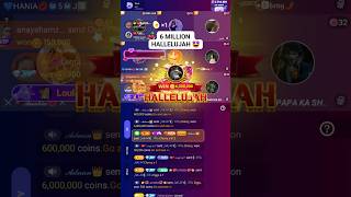 6,000,000 hallelujah in poppo #poppoppop #lucky  #shorts