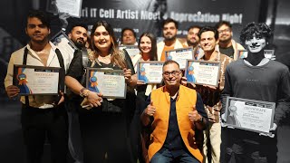 Bhojpuri ITCell Artist Meet Appreciation      Interaction Award Night Mumbai With Shailendera Diwedi