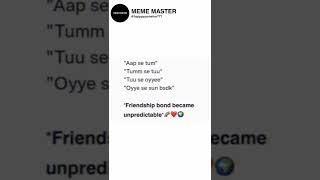 tag your friends 😂 | #shorts #memes #mememaster
