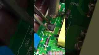 Dead FET Replaced on TV Board! ⚡🔧 #Shorts#shortsfeed #shortvideo #repair