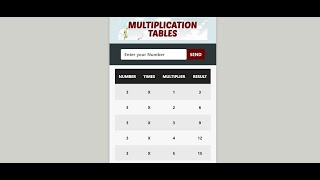 #1 Multiplication Table App with React Hooks & Redux for beginners - React Micro Project