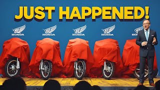 2026 Honda Motorcycle Lineup Revealed – 5 New Bikes That Stunned the Industry