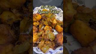 Air Fryer Paneer Tikka Recipe | How to Make Paneer Tikka in Airfryer | Airfryer Snacks / Starters