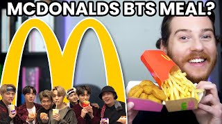 the BTS MEAL is disappointing. 🥲 [taste test and mcdonalds merch chat]