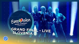 Lea Sirk - Hvala, ne! (LIVE) | Slovenia 🇸🇮 | Grand Final | Eurovision 2018