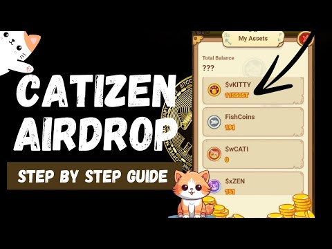 Catizen Airdrop guide 🤑 | how to qualify for $16 million catizen Airdrop| supported by binance lab🤑🤑