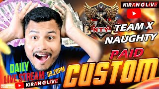 1000 PRIZE/ NTY DAILY PAID CUSTOM ROOM LIVE  @bgmilive  #BGMI3.9 #newupdatebgmi