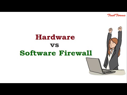 Hardware Firewall vs Software Firewall  | Network Security | TechTerms