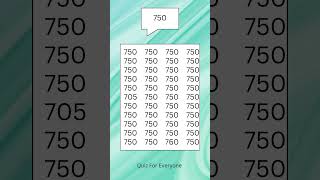 Find The Different 750 #odd #mathodd #spotthedifferencegam #mathgames
