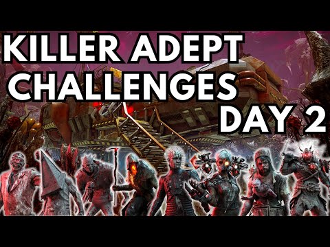 Dead by Daylight Killer Adept Challenge Day 2