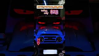 Cool car window LED lights | #car #ledlights #led #carslover