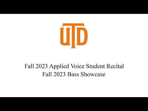 Applied Voice Student Recital