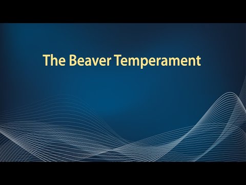 The Beaver Temperament