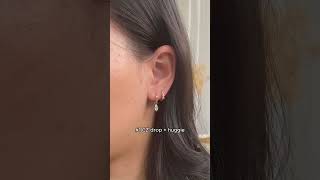 3 ways of styling a double ear-lobe 🔥