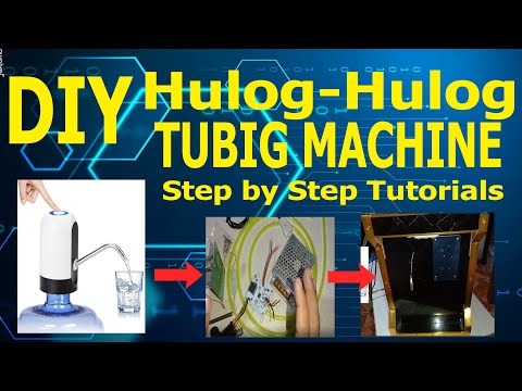 DIY Automatic Water Vending Machine Tagalog Tutorials