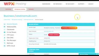 WPX Hosting Automatic daily Backup of Wordpress Site files and Database