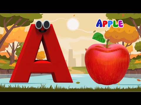 ABC Phonics Cocomelon , abc song nursery rhymes phonics , A for Apple , A to Z Phonics Sounds
